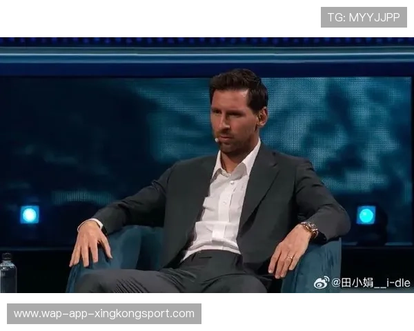 梅西出现在一档公益节目，低语讲述成长故事打动观众